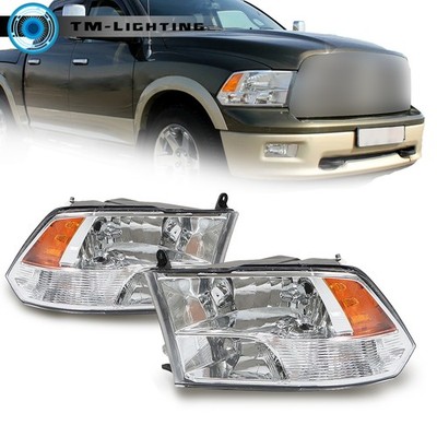 For Dodge Ram 1500 2500 3500 2009-2018 Headlights Headlamps Assembly Left&Right