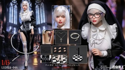 LSZG Toys 1/6 12in Dark Sister Hathaway LS2024-04-A White Hair Edition In Stock
