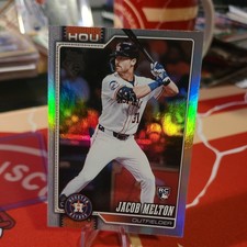 2026 Topps Series 1 Jacob Melton RC RAINBOW FOIL Astros #148