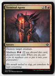 Terminal Agony 215/303 Common Modern Horizons 2