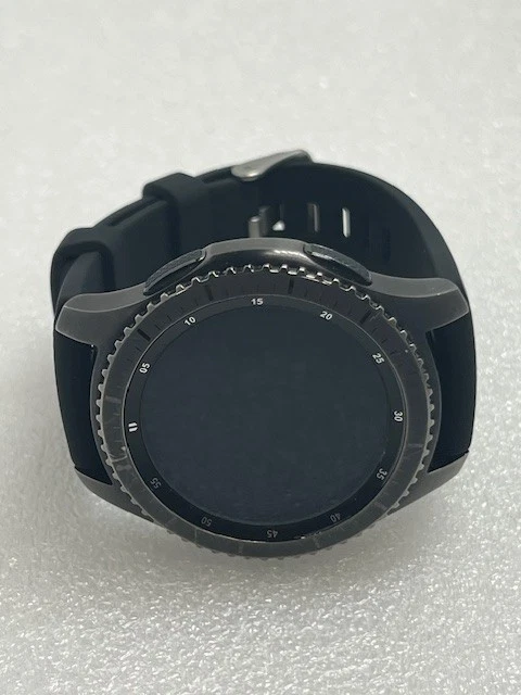 Samsung Gear S3 Frontier Smart Watch SM-R760 46mm Bluetooth WiFi - Dark Gray - Image 2 of 3