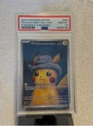 2023 POKEMON SVP EN-SV BLACK STAR PROMO #085 PIKACHU WITH GREY FELT HAT PSA 10!!