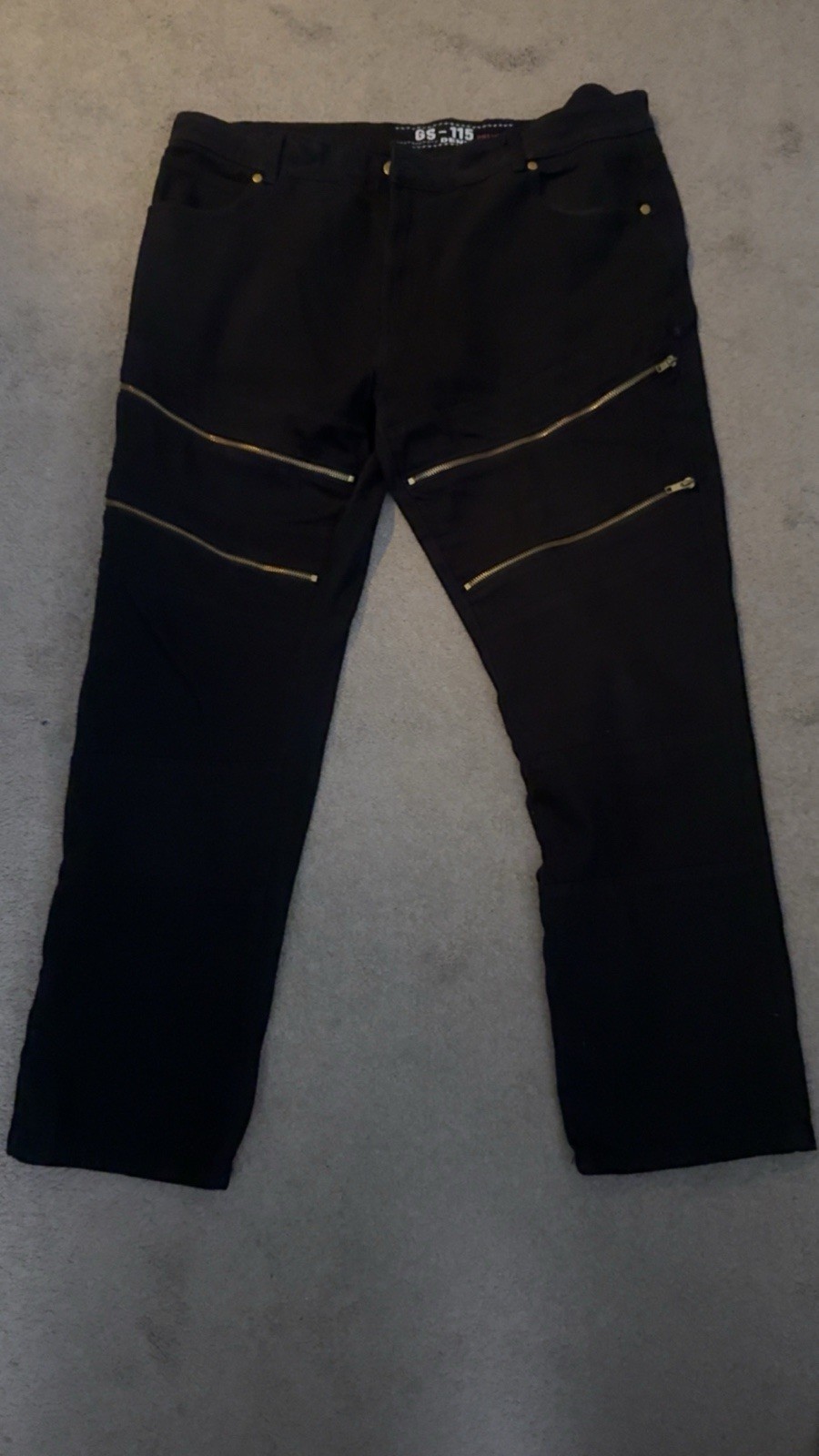 With Gold Zipper Size 40
