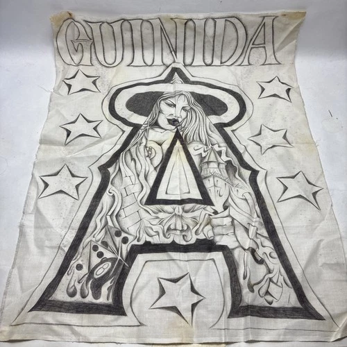 Original Chicano Prison Art Large Size 20x26” Orange County