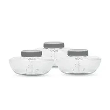 NEW Elvie Pump 3 Pack Breastmilk Storage Bottles  BPA Free Breast Feeding 