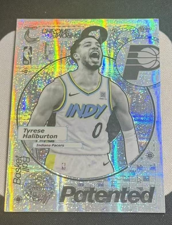 2025-26 Topps Chrome Tyrese Haliburton Patented SSP