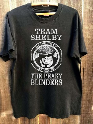 Team Shelby Peaky Blinders Movie series short sleeve black shirt VK00017