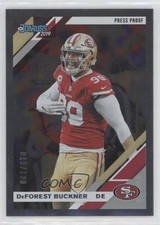 2019 Panini Donruss Press Proof Silver 15/100 DeForest Buckner #222 n0c