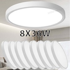 8x 36W LED Ceiling Light Panel Down Light Bathroom Kitchen Living Room Wall Lamp