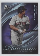 2019 Bowman Platinum Wal-Mart Presence Purple Foil 190/250 Rafael Devers 0ji1