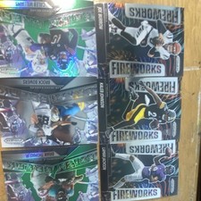 Panini Prizm NFL Football Card Lot Fireworks Prizm Break Burrow Jackson