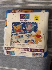 Winnie The Pooh Blanket Vintage NEW