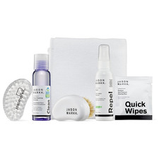 Jason Markk Shoe Care Starter Box with Deep Cleaning Solution and Brush Set