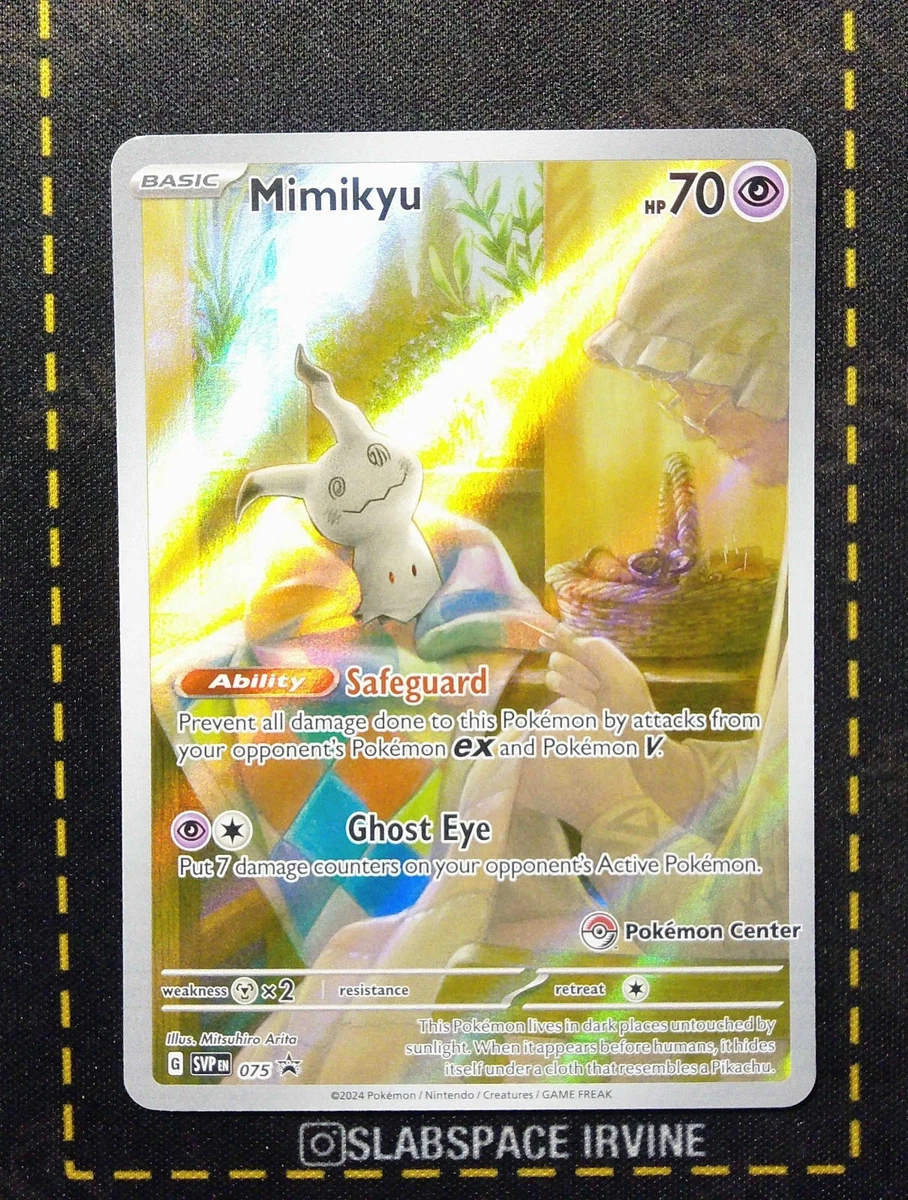 Preços baixos em Mimikyu 075 Sv: Scarlet & Violet Promo Cards | eBay