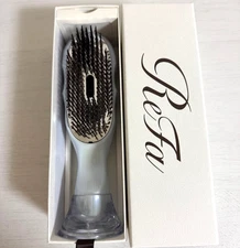ReFa ION CARE BRUSH PREMIUM White Hairbrush Japan NEW