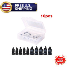 60 Pcs Rubber Tire Nail Repair Kit Screw In Tire Plugs for Car Truck SUV Van