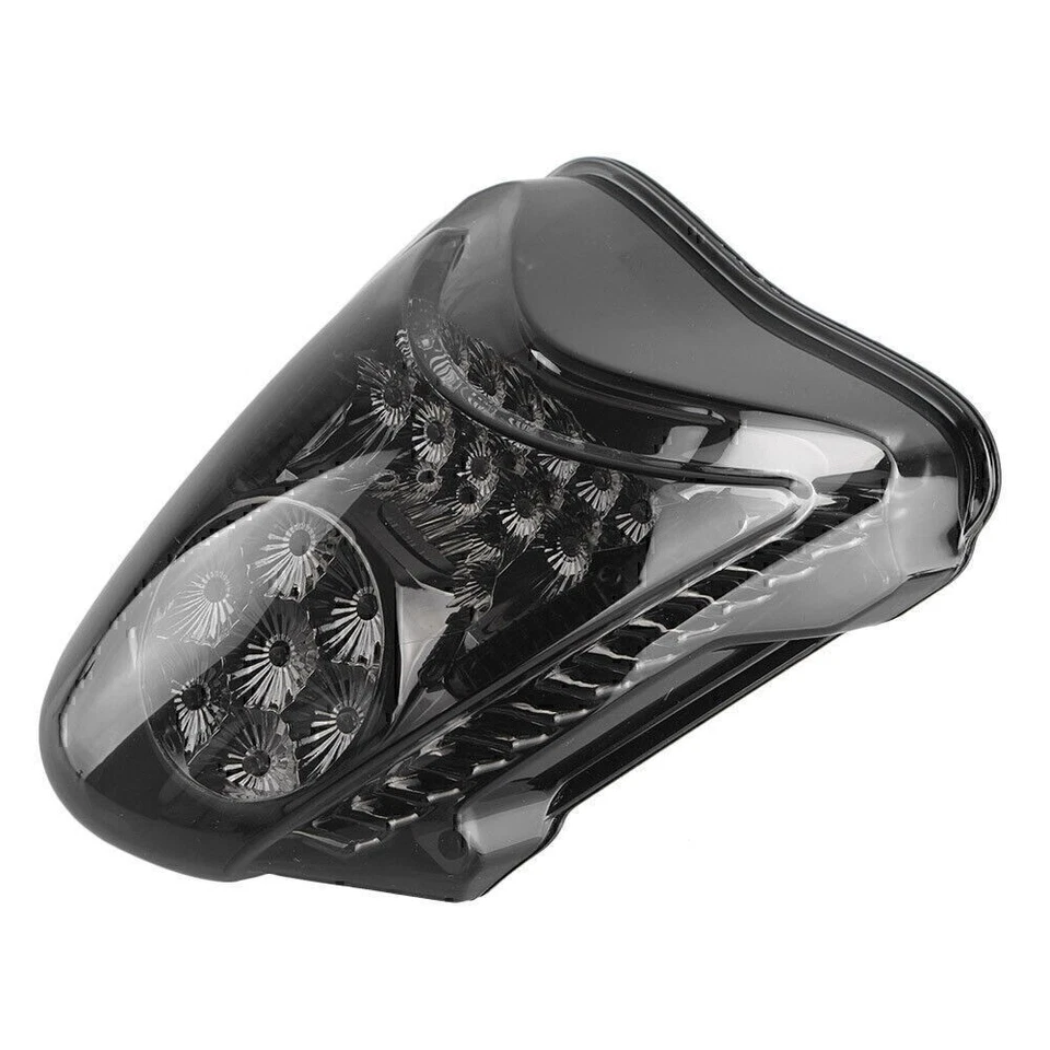 Turn Signals Brake Stop LED Tail Light Fit Suzuki Hayabusa GSX1300R 08 -13 Black - Image 3 of 4