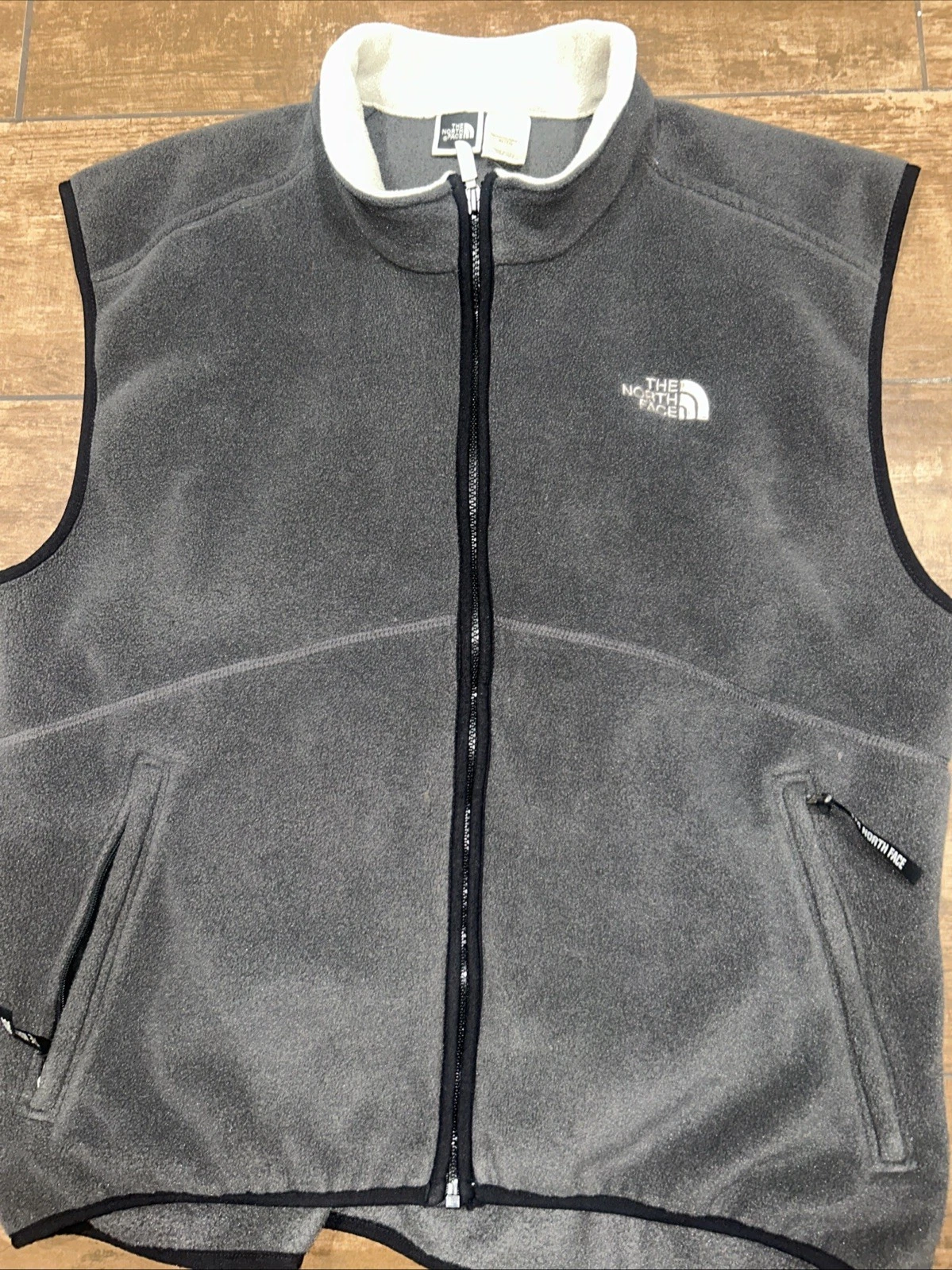 The North Face Fleece Vest Men XL Gray
