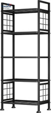 5-Tier Heavy Duty Garage Shelving Unit 750 Lb Capacity, All-Carbon Steel Storage