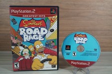 The Simpsons: Road Rage Greatest Hits PS2 Complete CIB