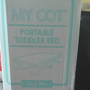 Regalo My Cot Portable Toddler Bed - Royal Blue (5001)