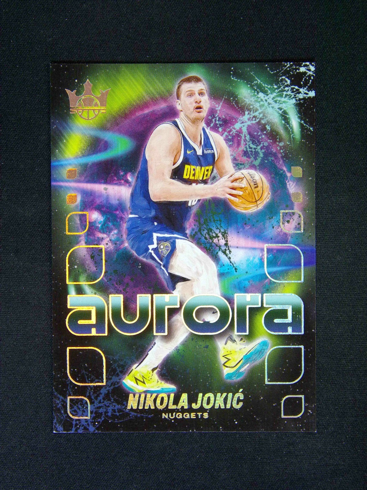 2024-25 Panini Court Kings Nikola Jokic #28 Aurora SSP