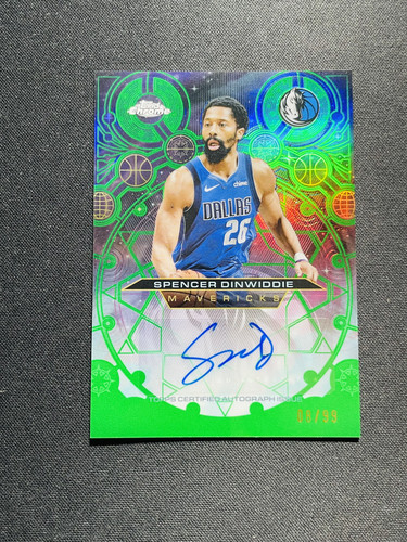 2025 Topps Chrome Spencer Dinwiddie Base (RAW)