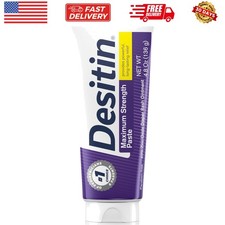 Maximum Strength Baby Diaper Rash Cream, 40 Zinc Oxide, Hypoallergenic No Ad...