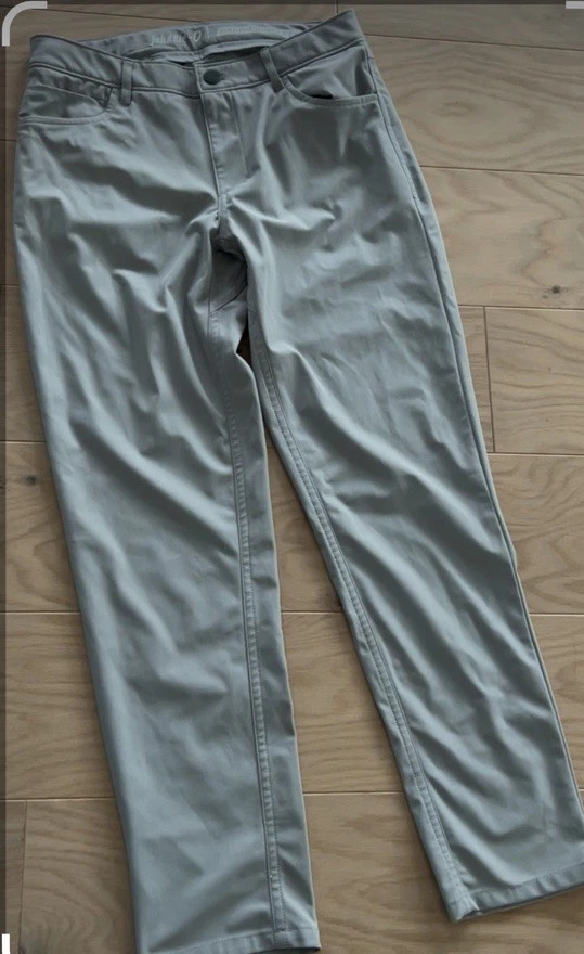 Boys Johnnie-O Prep-Formance Grey Golf Pants Size 12