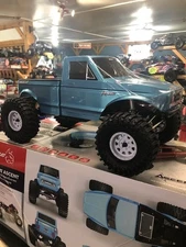 RC Race Car Truck Blue Electric Crawler
