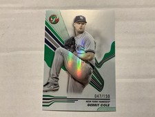 2024 Topps Pristine - Gerrit Cole #114 Green Refractor 047/150