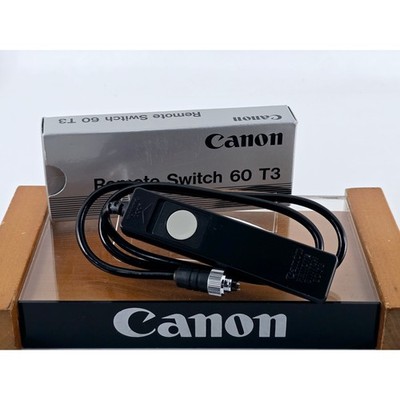 [Unused] Canon Remote Switch 60 T3 for for EOS-1 1N HS RS EOS-5 From Japan
