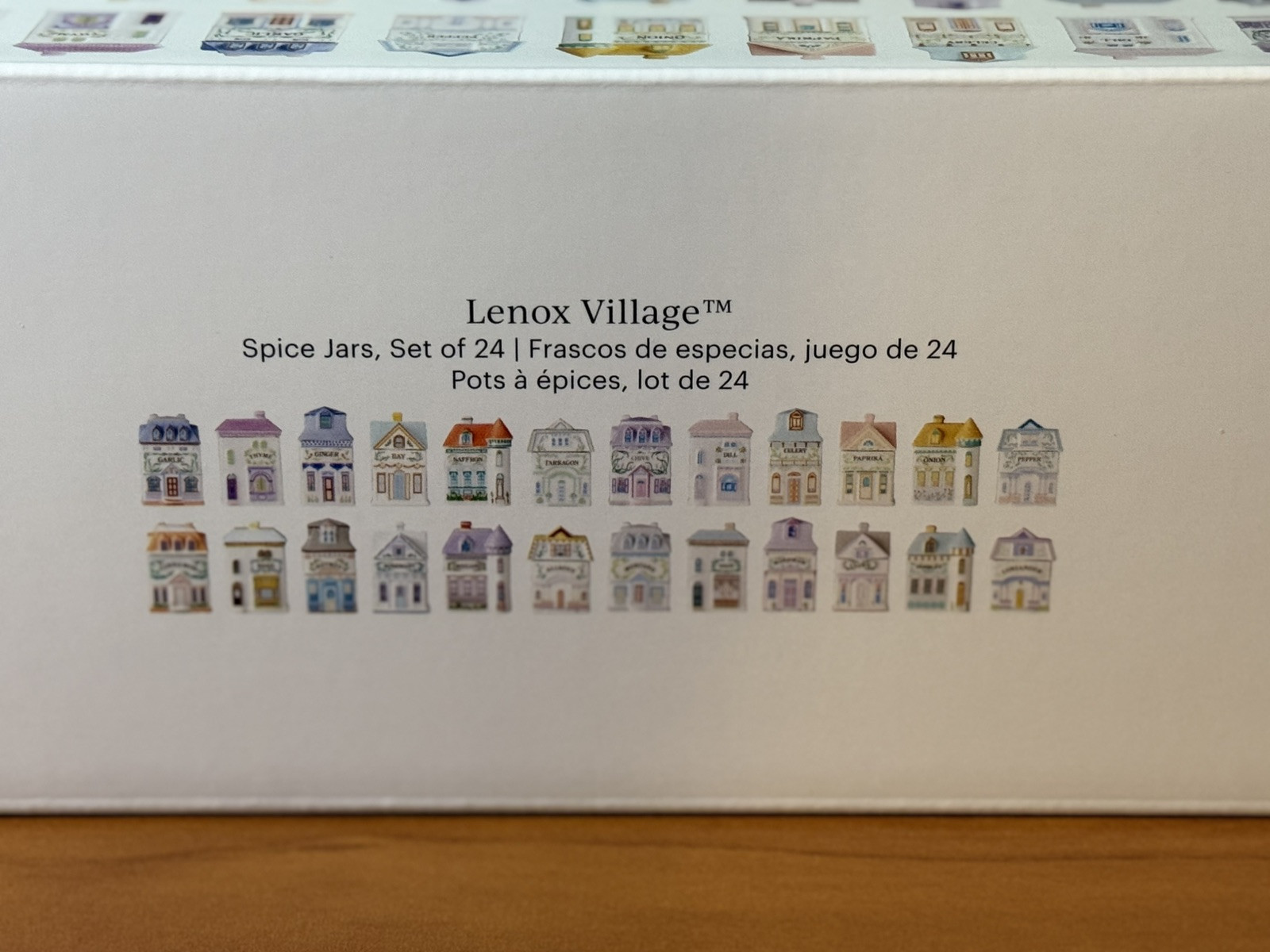 NEW & IN HAND- 2024 Lenox Spice Village 24 Jar Full Collection