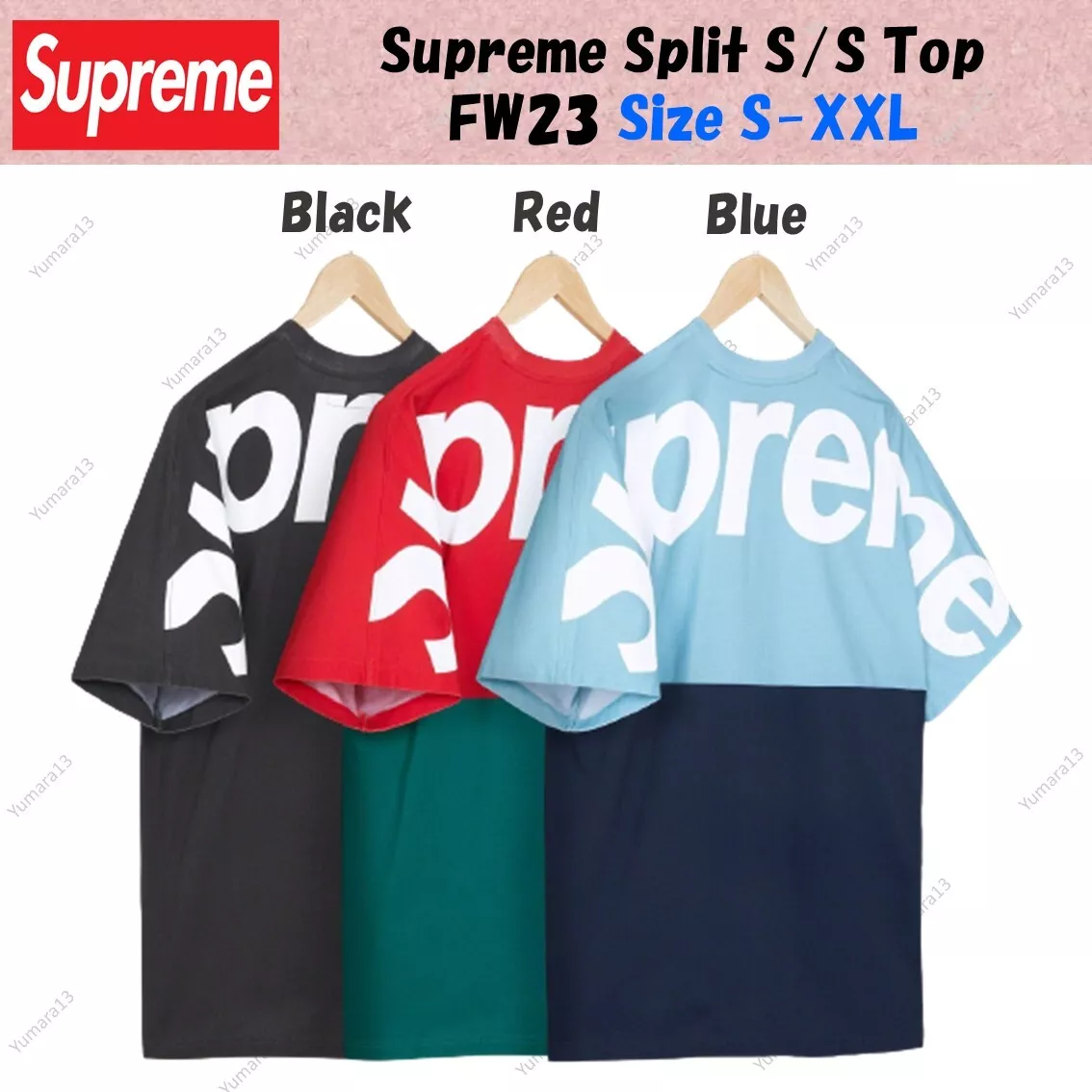 Jerseys Louis vuitton x supreme Rojo talla XL International de en