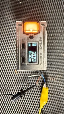 KEYENCE LR-TB5000CL Lasersensor USED WORKING 