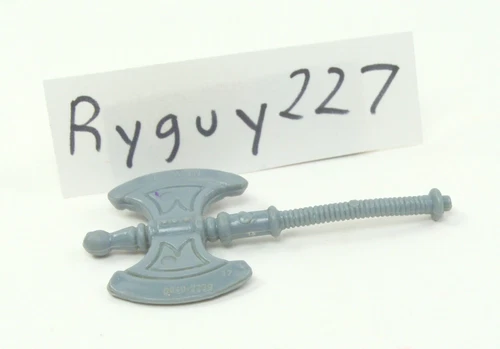 MOTU, He-Man figure Ax, Axe, Vintage, Masters of the Universe, Original, weapon