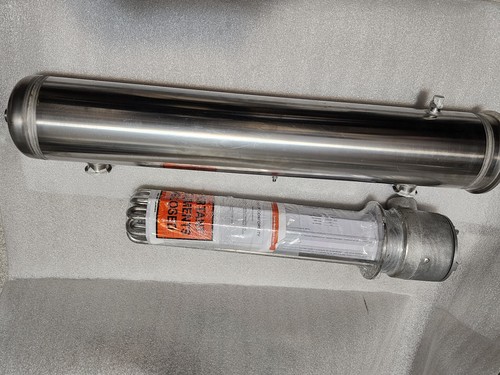 New tempco USA TFP03201 400V 3ph 18kW heater+2503067RF 316L stainless still tank