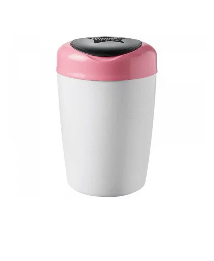 Tommee Tippee Simplee Sangenic Nappy Disposal Bin Pink UK