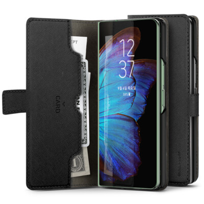 Goospery Korea Full Cover Leather Wallet Case Cover for Samsung