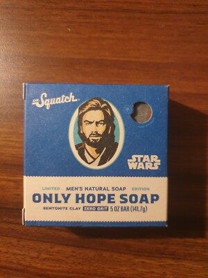 Dr. Squatch Obi-Wan Kenobi Star Wars Only Hope Soap Seife Neu / New