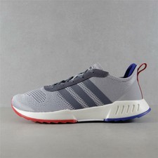 Mens Adidas Phosphere Grey/Blue/Red Trainers (CMF29) RRP £69.99