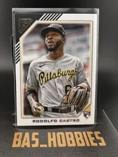 2022 Topps Gallery  Baseball #72 Rodolfo Castro RC Pittsburgh Pirates