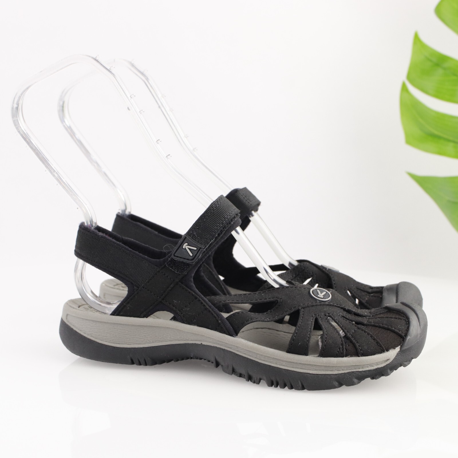 Keen sandalo donna rosa taglia 6 5 nero punta a cappuccio fiume escursionismo avventura scarpa piatta