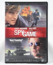 Spy Game (DVD, 2002, Full Frame Collectors Edition) Brad Pitt Robert Redford