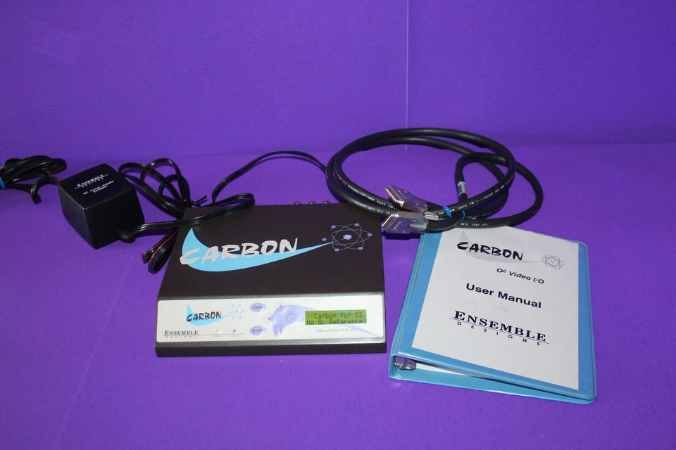 Ensemble Designs Carbon SGI O2 Video I/O & User Manual for Silicon Graphics - Bild 2 von 4