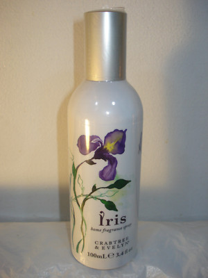 Sealed bottle of CRABTREE & EVELYN Iris Home Fragrance Spray 3.4 oz (Rare)