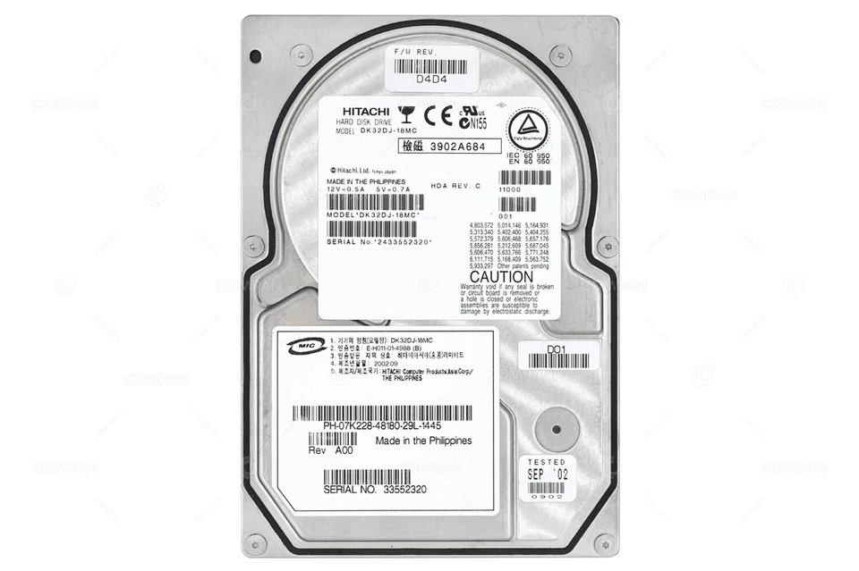 7K228  DELL HARD DRIVE 18GB 10K U160 SCSI 3.5 LFF HOT-SWAP - Image 3 of 3