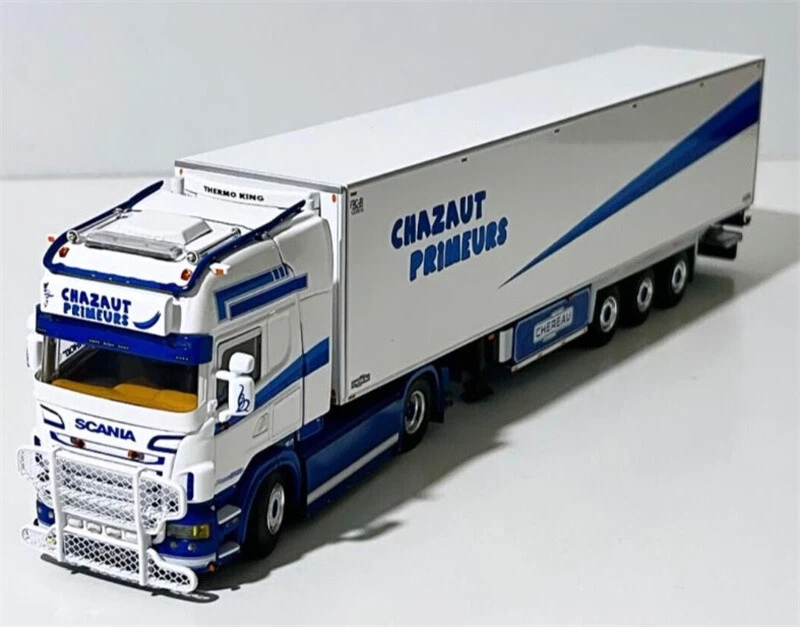 1:50 Truck Model WSI Scania R6 For Topline 4x2 REEFER TRAILER -3AXLE gift - Image 2 of 4