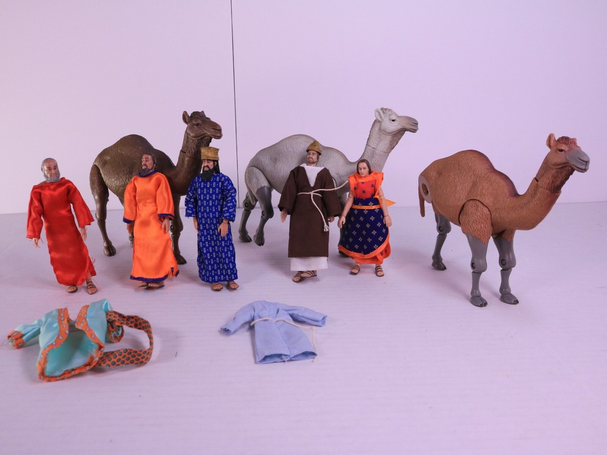 Articulated Middle Eastern Figurine and Camel Collection - Great