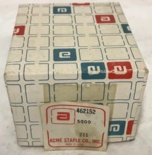 462152 Acme Staples 5/16" 5000/per box